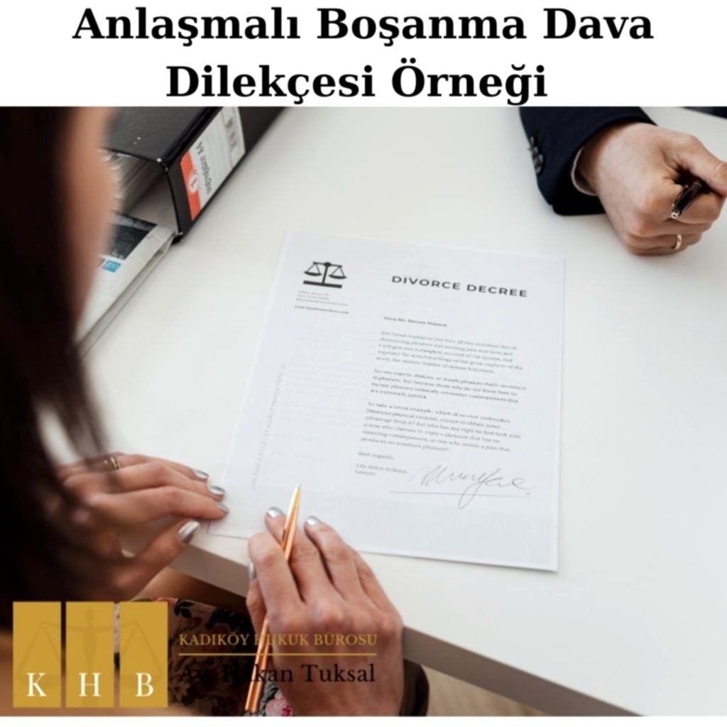 Anlaşmalı Boşanma Dava Dilekçesi Örneği