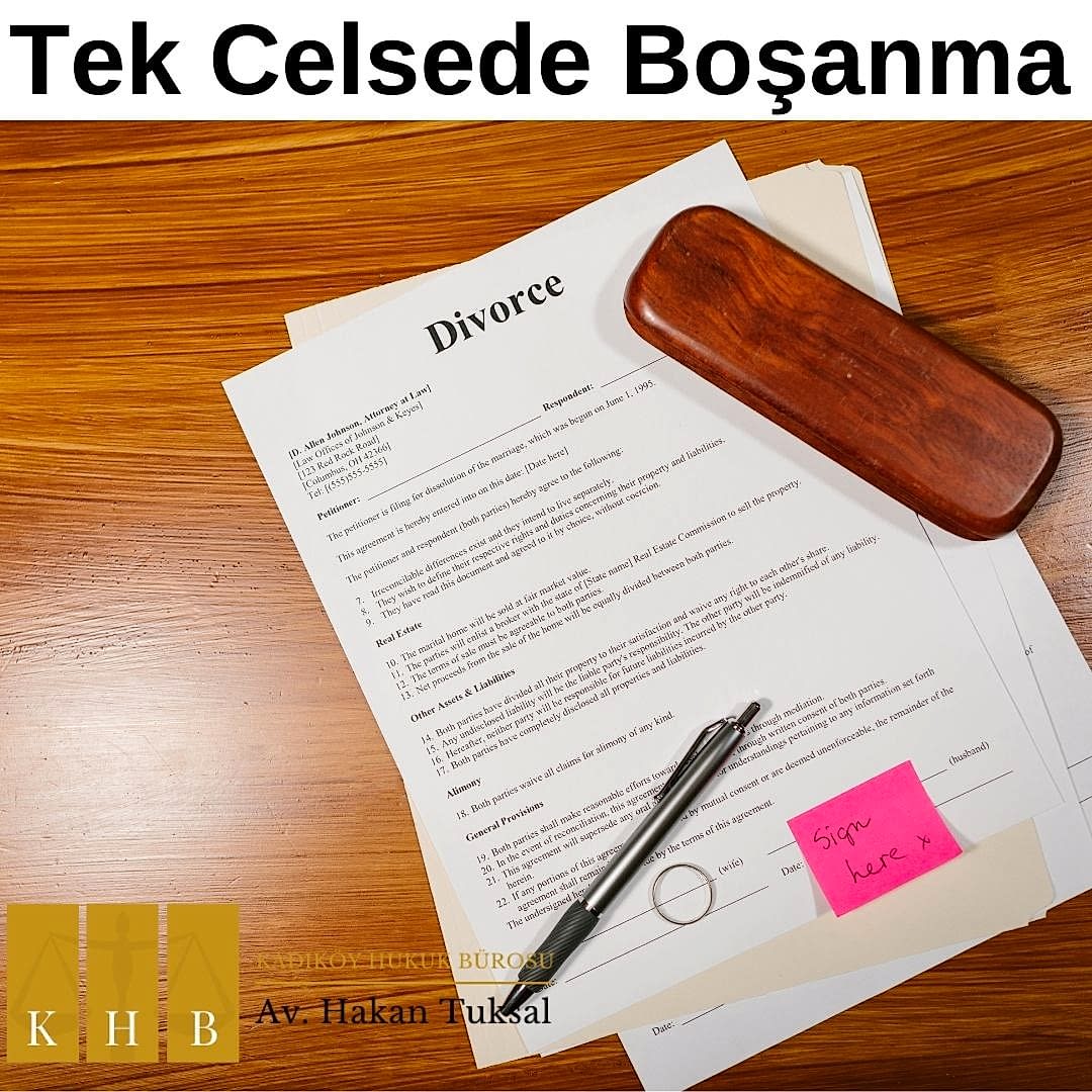 Tek Celsede Boşanma